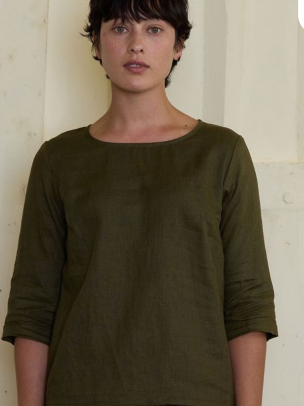 NWT Pyne & Smith Blouse No. 12 Everyday Shirt in Beech